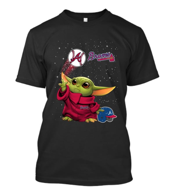 Atlanta Braves Baby Alien Baseball Magic T-Shirt