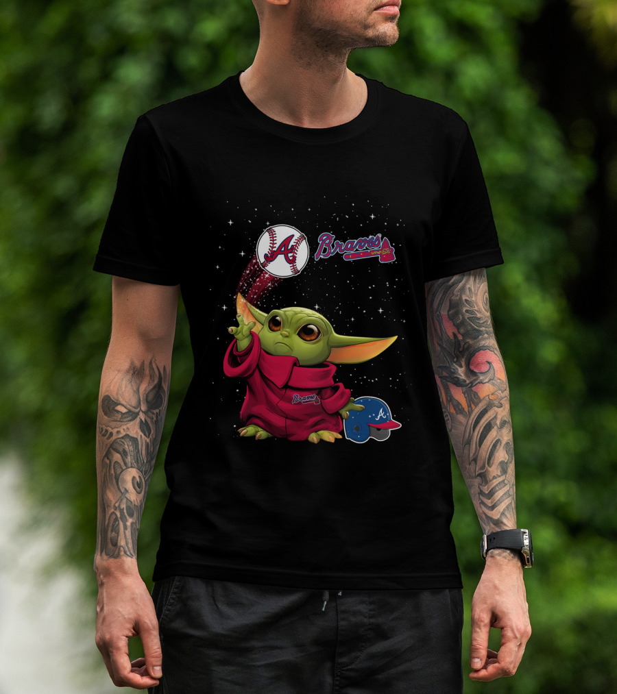 Atlanta Braves Baby Alien Baseball Magic T-Shirt