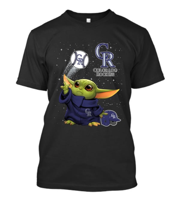 Colorado Rockies Baby Alien Baseball Magic T-Shirt