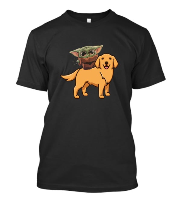 Grogu Golden Retriever T-Shirt