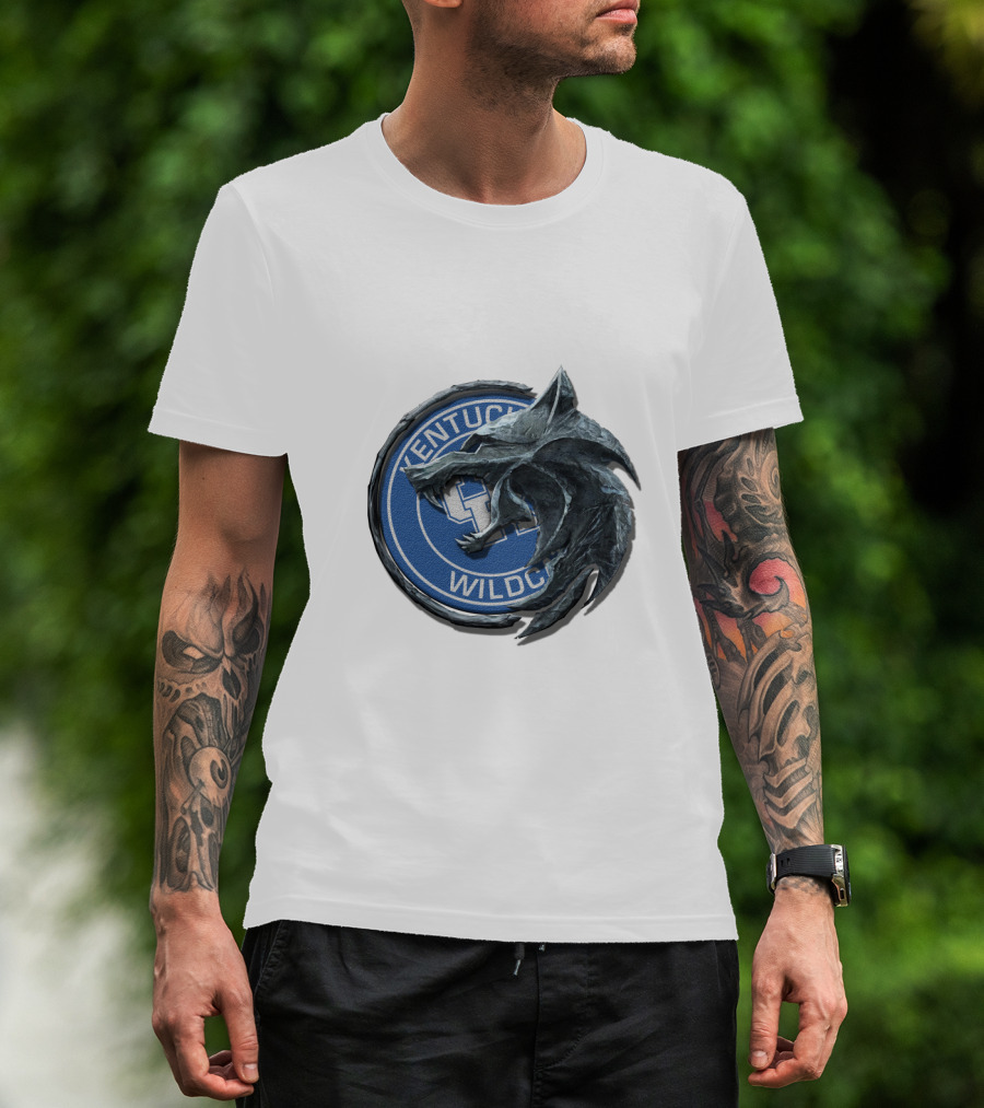 Kentucky Wildcats Ice Wolf Emblem Cht1Twnc2011 T-Shirt