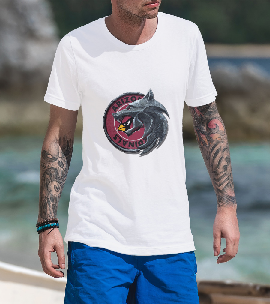 Arizona Cardinals Ravens Style Duality T-Shirt