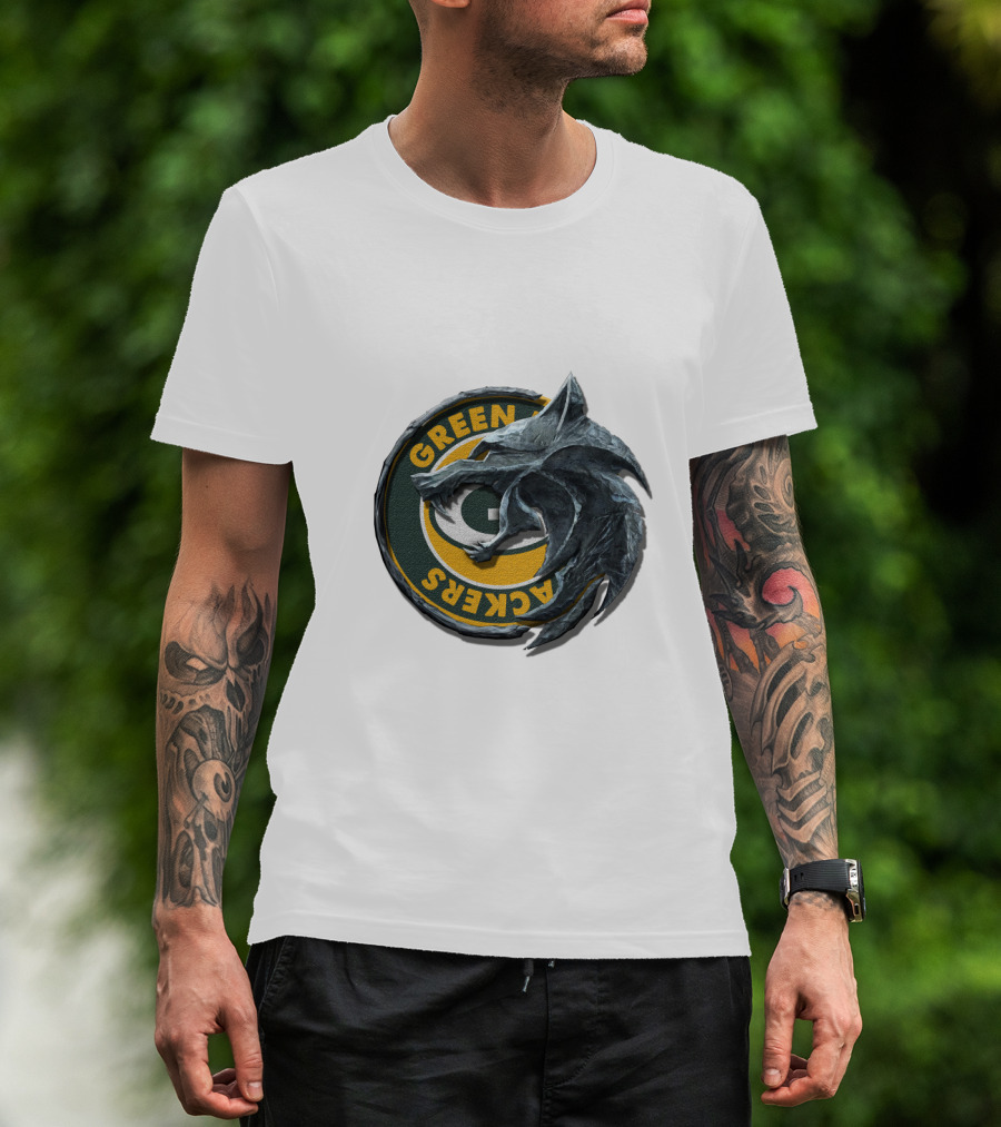 Green Bay Packers Wolf Emblem Cht1Twnfl2012 T-Shirt