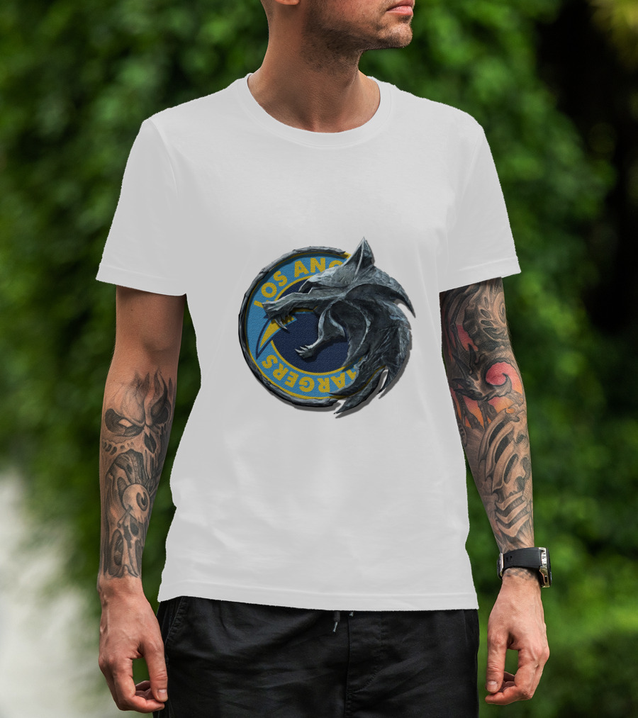 Los Angeles Chargers Wolf Logo Cht1Twnfl2017 T-Shirt