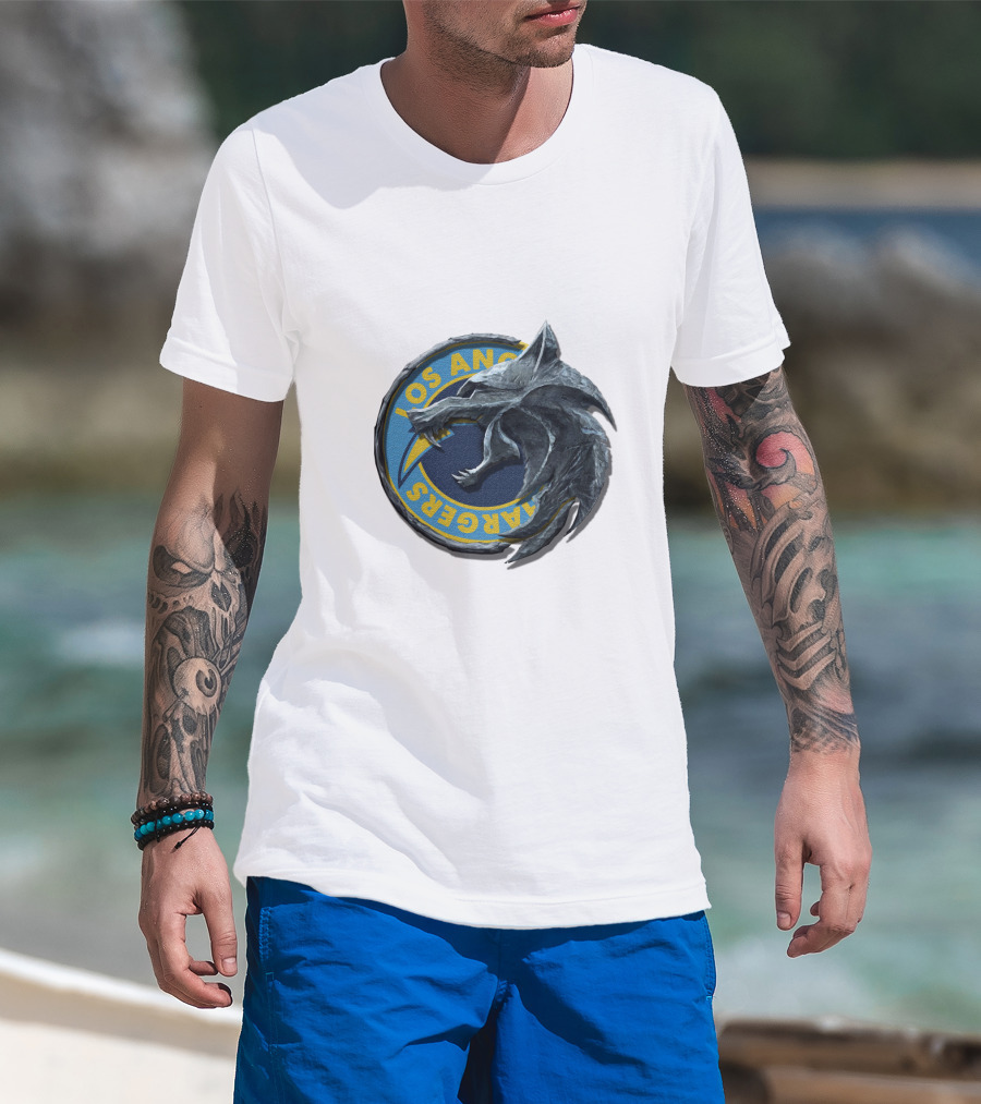 Los Angeles Chargers Wolf Logo Cht1Twnfl2017 T-Shirt