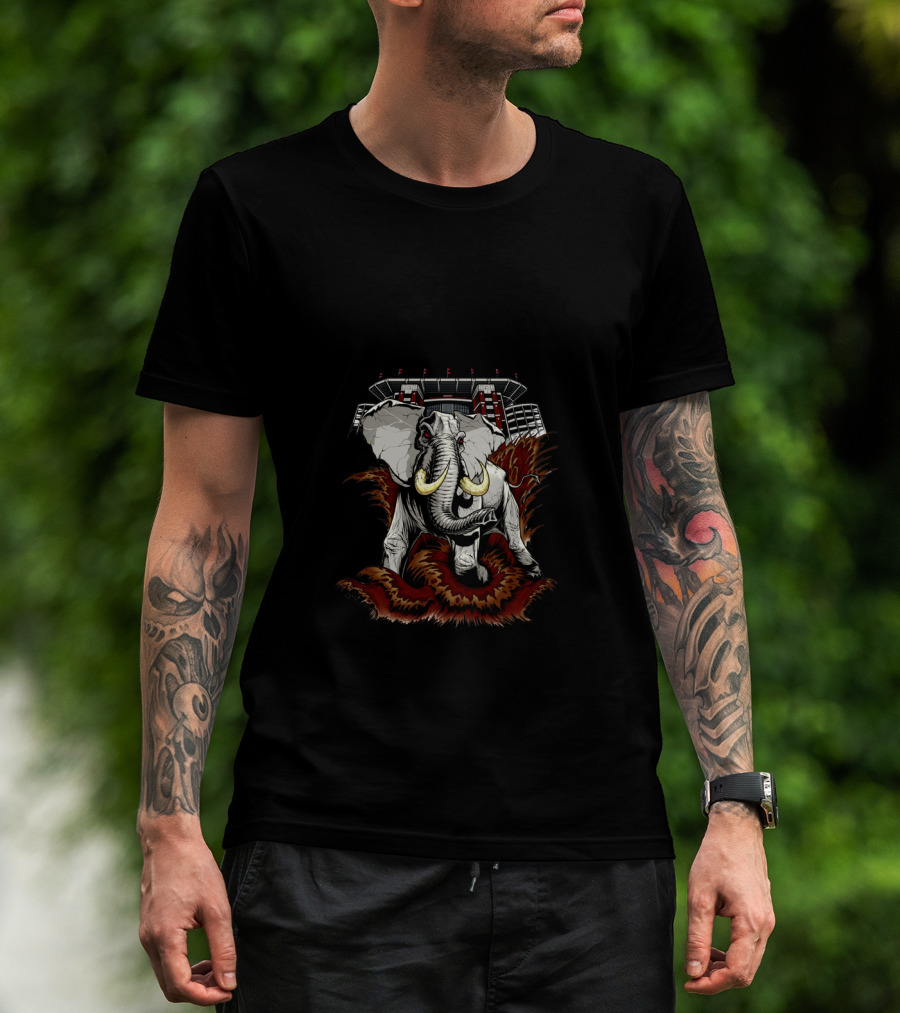 Chtnc2001 Elephant Stadium Charge T-Shirt