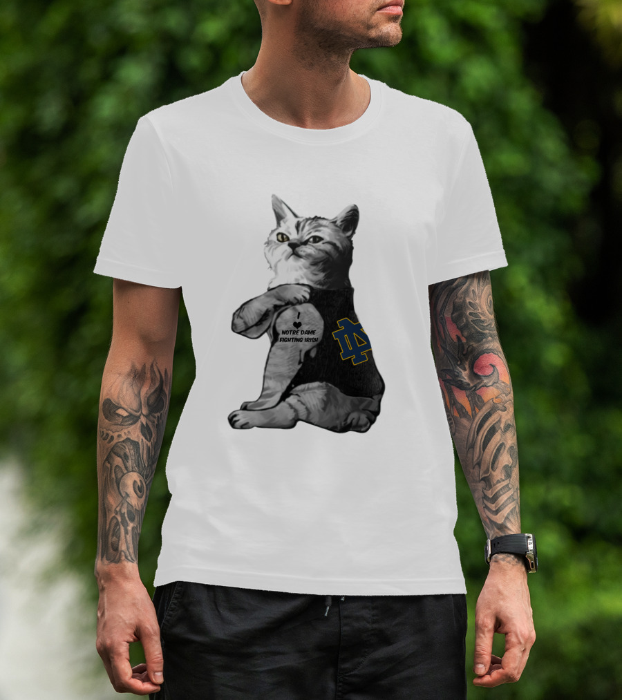Notre Dame Fighting Irish Cat Nd T-Shirt