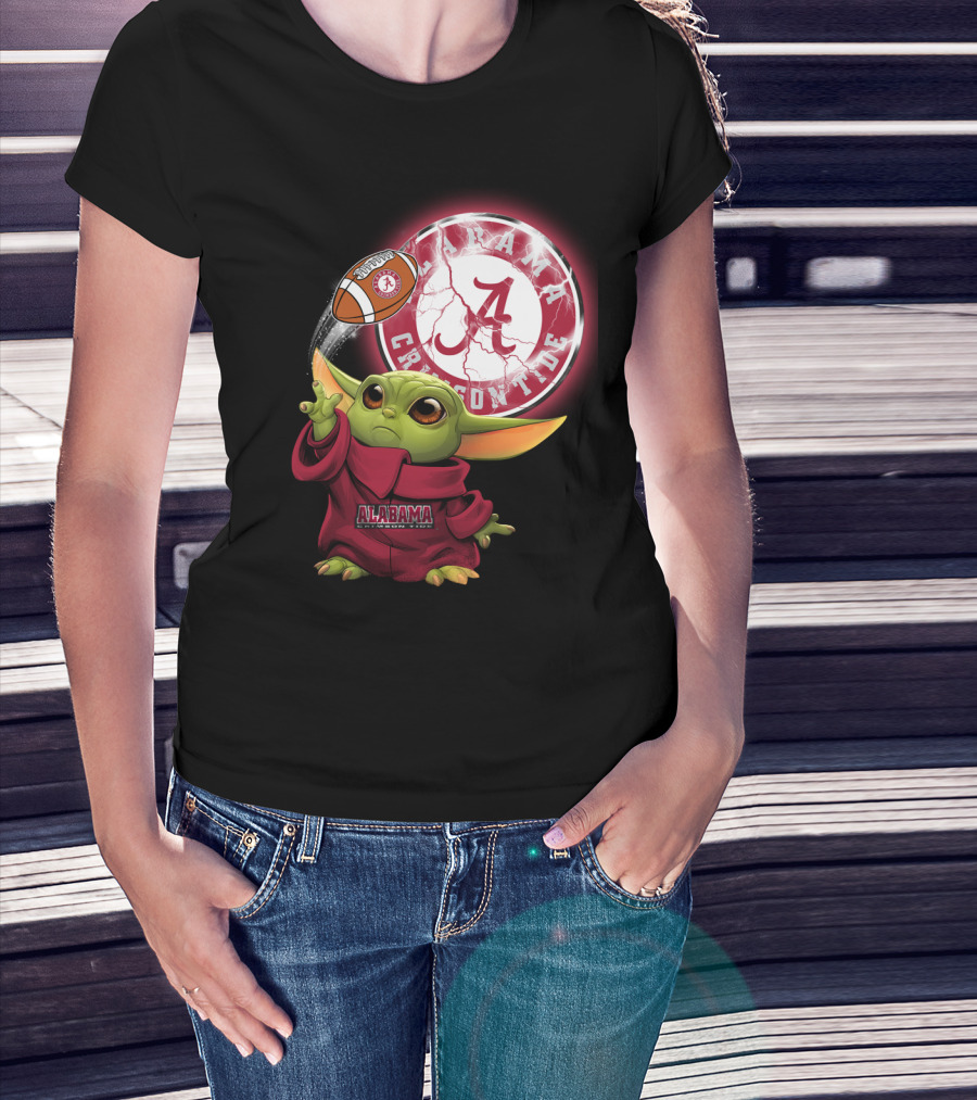 Alabama Crimson Tide Baby Alien Football Magic T-Shirt