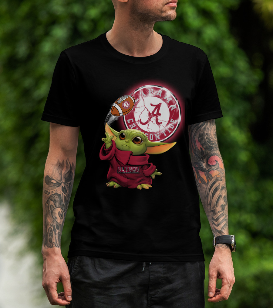 Alabama Crimson Tide Baby Alien Football Magic T-Shirt