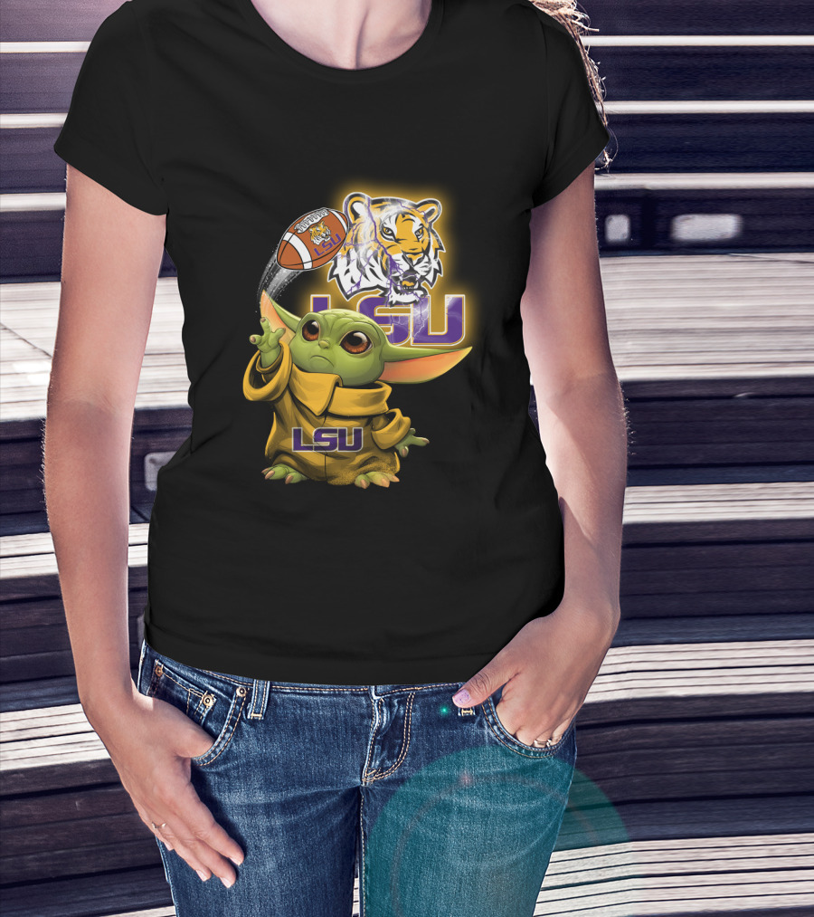 Lsu Tiger Football Baby Character Chtnca9014 T-Shirt