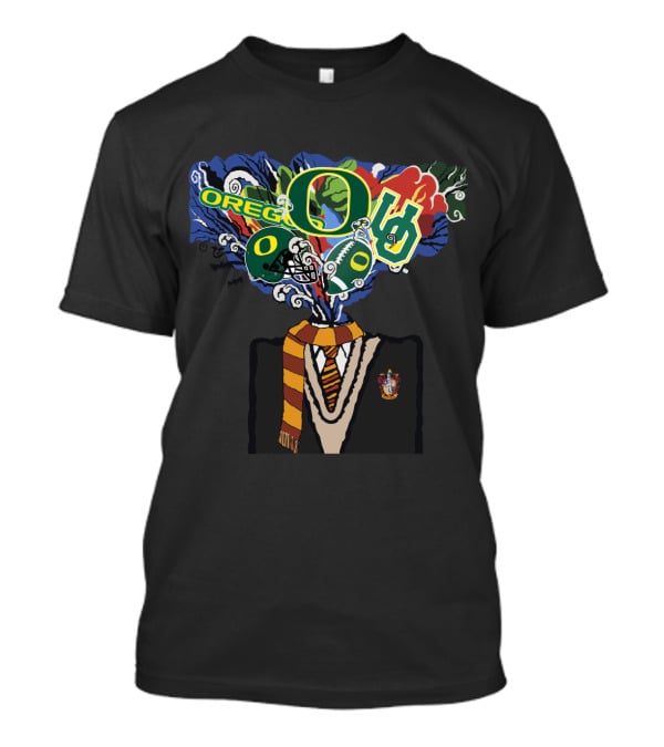 Oregon Ducks Hogwarts Mashup Chtnca11021 T-Shirt