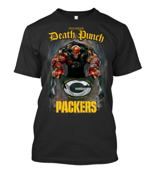 Five Finger Death Punch Green Bay Packers T-Shirt