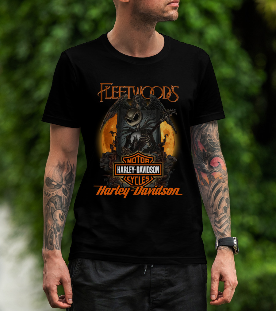 Halo 1212 Fleetwood's Harley Davidson Motor Cycles T-Shirt
