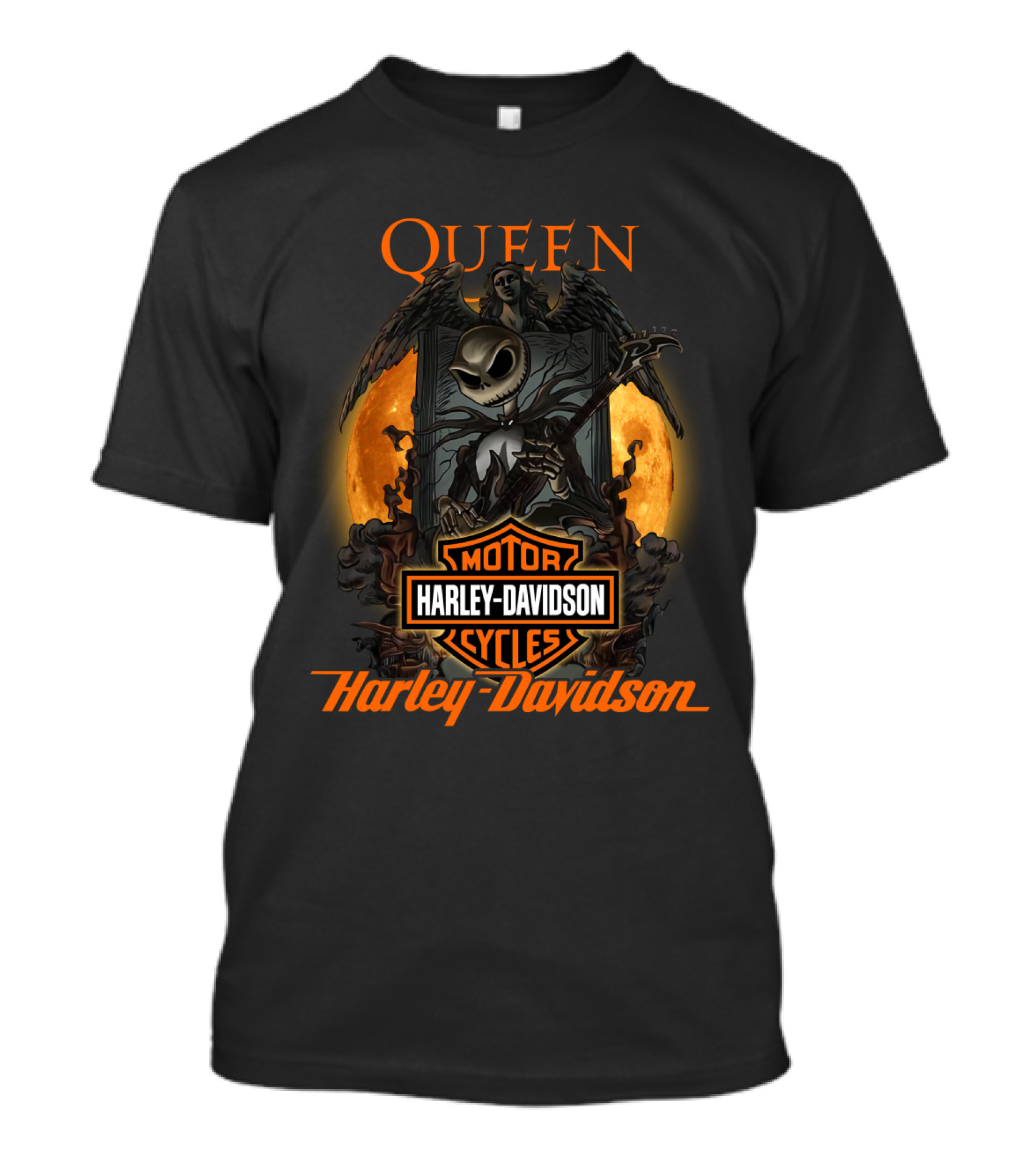 Queen Harley Davidson Motorcycles 1212 T-Shirt