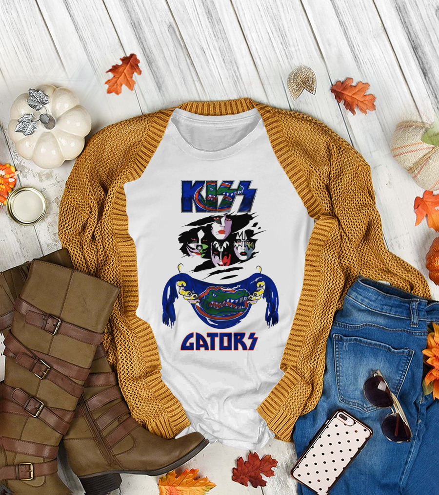 KISS Florida Gators Band Crossover T-Shirt