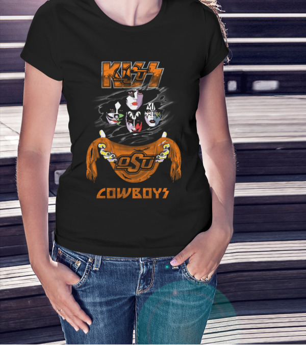 KISS OSU Cowboys Ncaa Oklahoma State T-Shirt