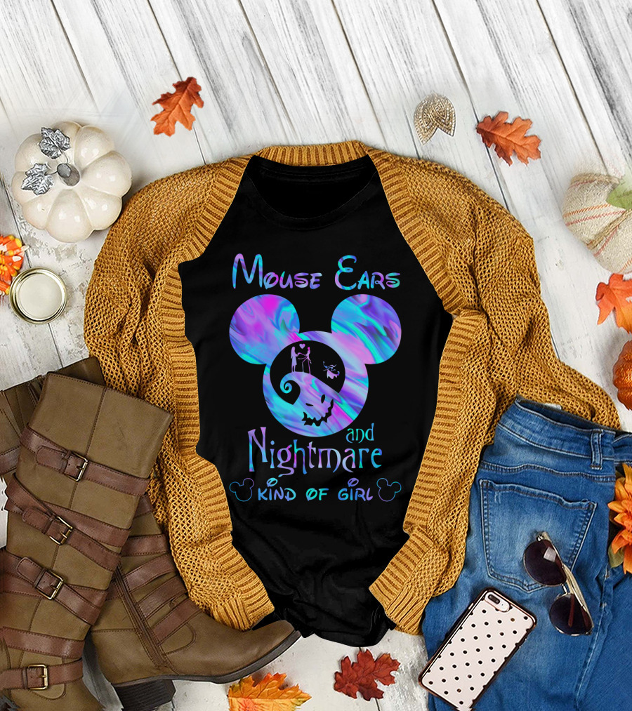 Mouse Ears and Nightmare Kind of Girl T-Shirt