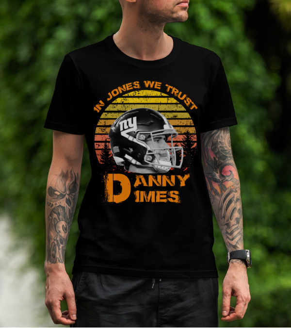 In Jones We Trust Danny Dimes NY Football QB 8 T-Shirt