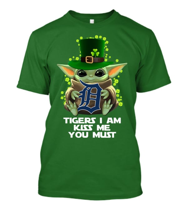 Tigers I Am Kiss Me You Must 44 Dt Mlb Tvl T-Shirt