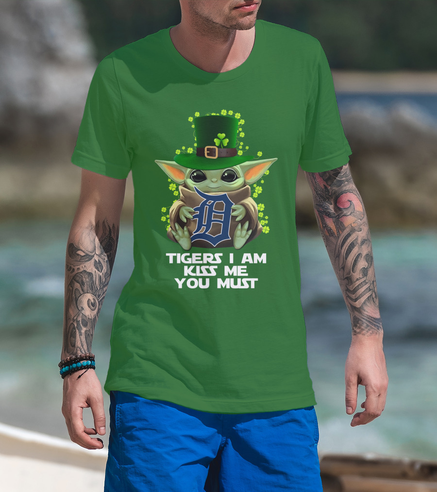 Tigers I Am Kiss Me You Must 44 Dt Mlb Tvl T-Shirt