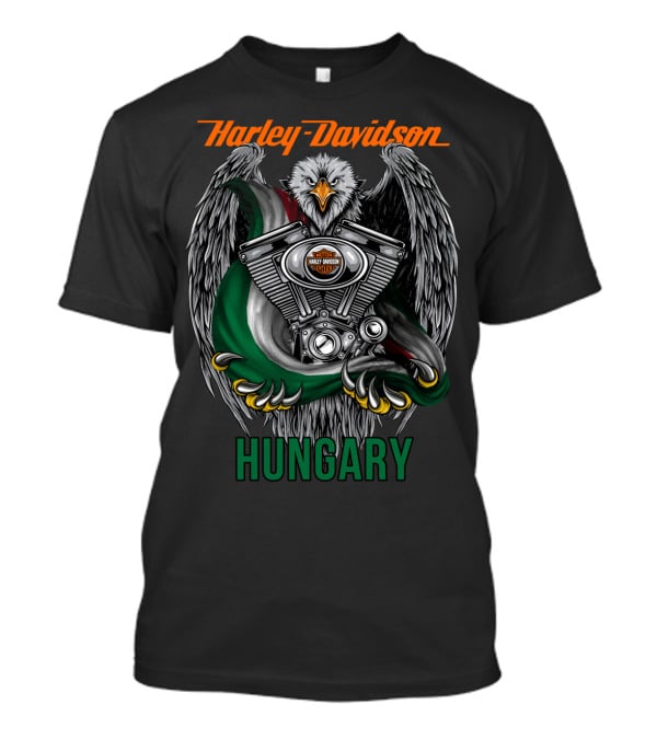 Harley Davidson Eagle Engine Hungary T-Shirt