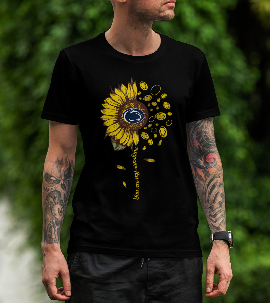 Penn State You Are My Sunshine Sunflower T-Shirt