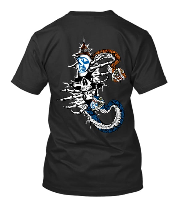 Skull And Snakes With Y-David S04 Crest T-Shirt