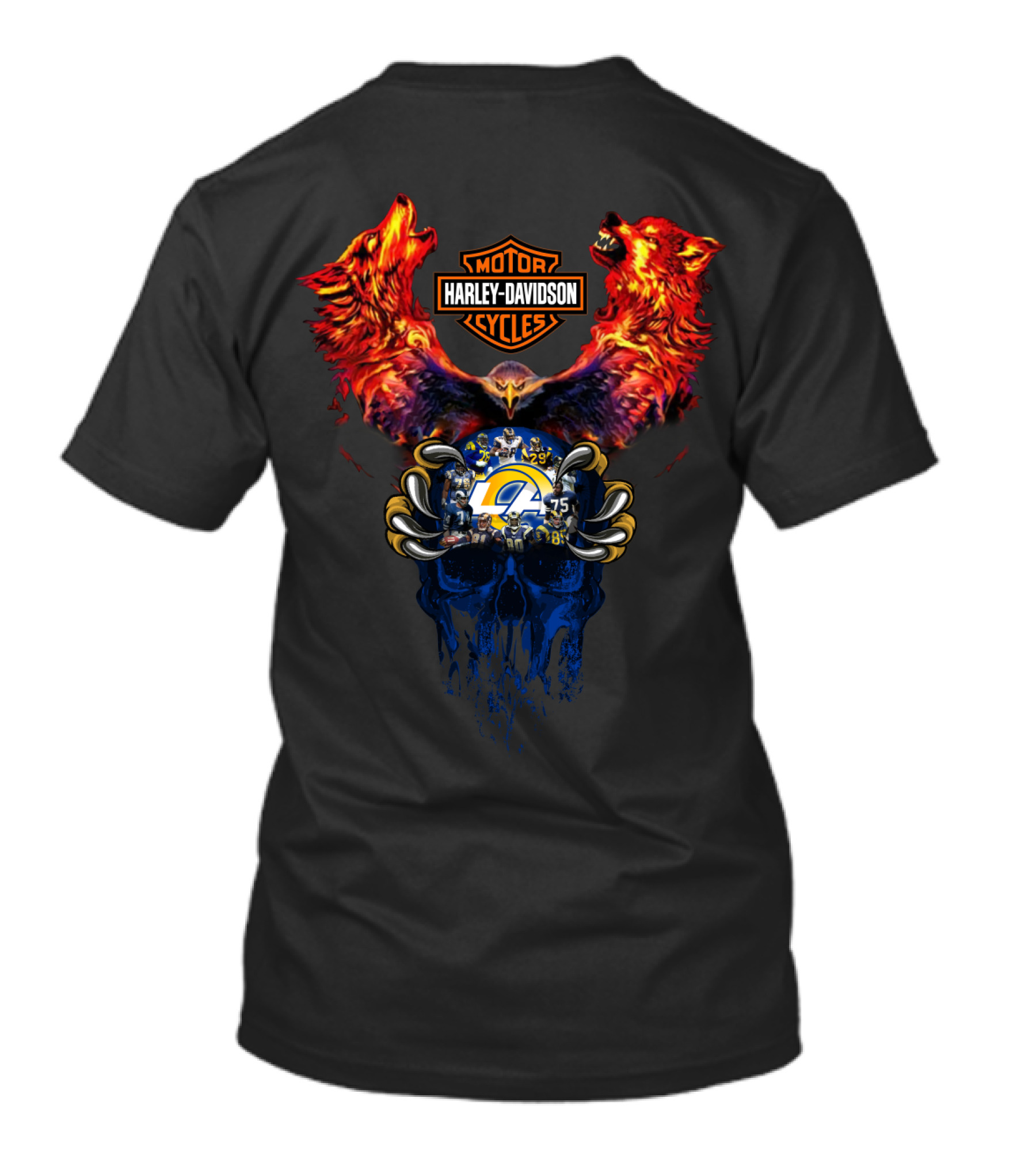 Harley Davidson Motor Cycles 121 Lar 75 T-Shirt