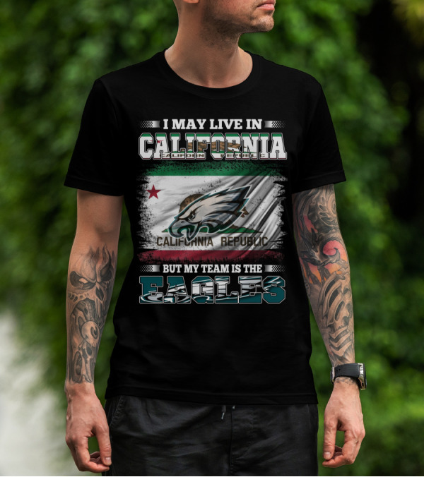 California Republic Loyal Fan Of Eagles T-Shirt
