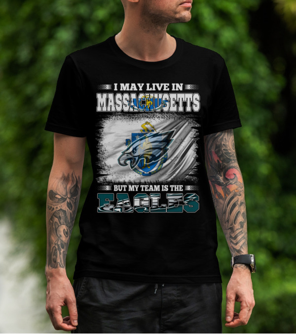 Massachusetts Roots Philadelphia Eagles T-Shirt
