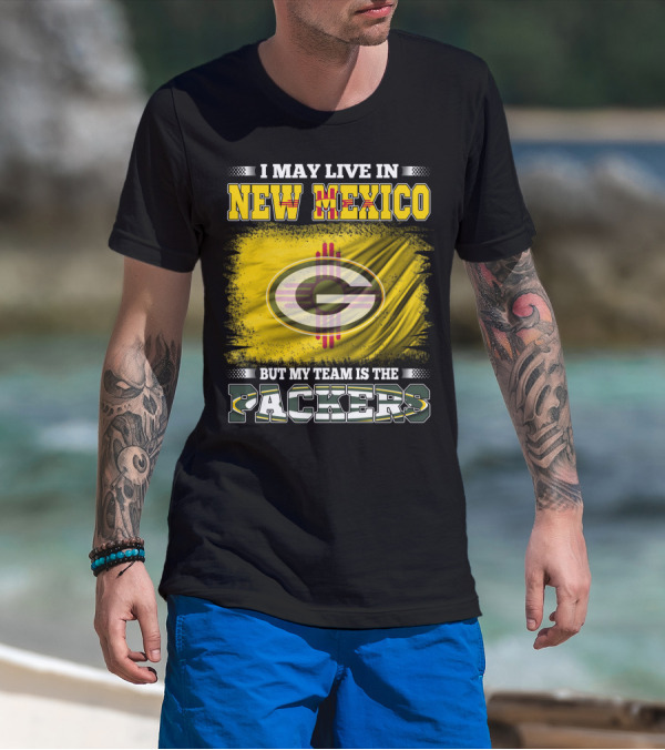 New Mexico Resident Proud Green Bay Packers Fan T-Shirt