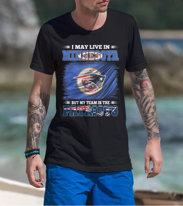 Minnesota Resident New England Patriots Team Loyalty T-Shirt
