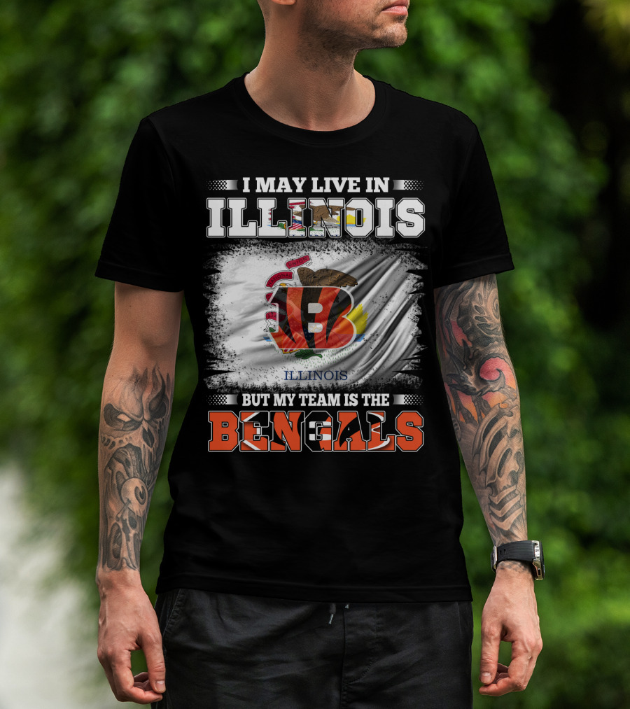 Illinois Pride And Loyalty To The Bengals Team T-Shirt