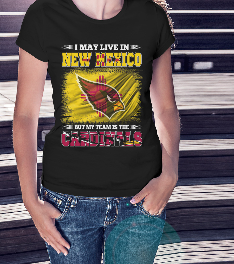 New Mexico Fan With Loyalty To Cardinals Team T-Shirt