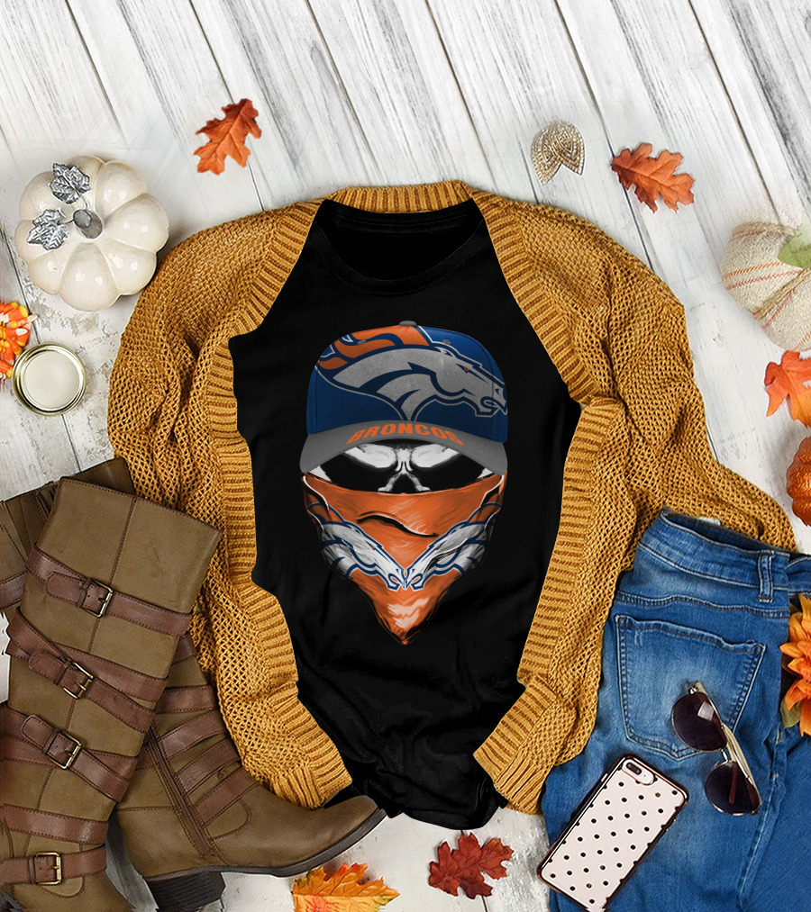 Denver Broncos Cap and Bandana T-Shirt