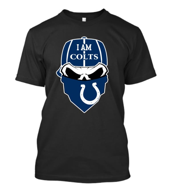 I Am Colts Skull Facemask Indianapolis Colts T-Shirt