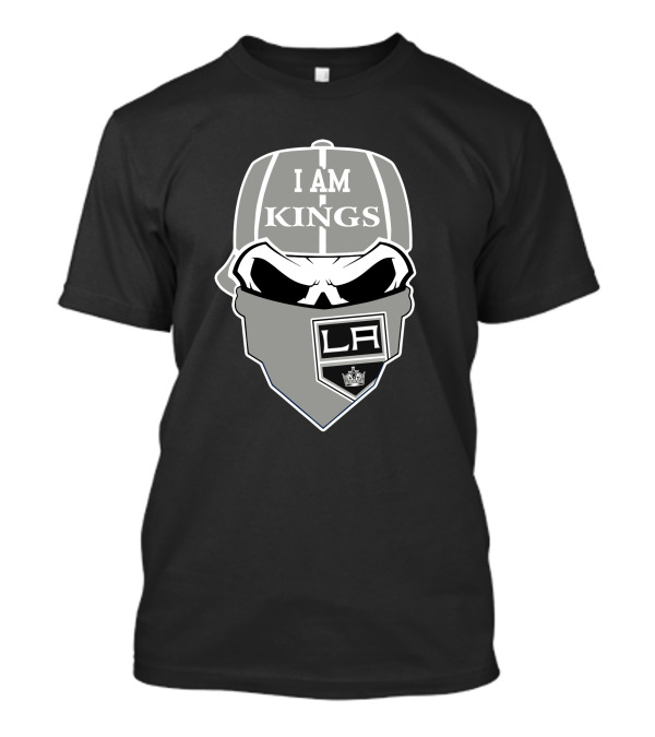I Am Kings La Skull Los Angeles Kings T-Shirt