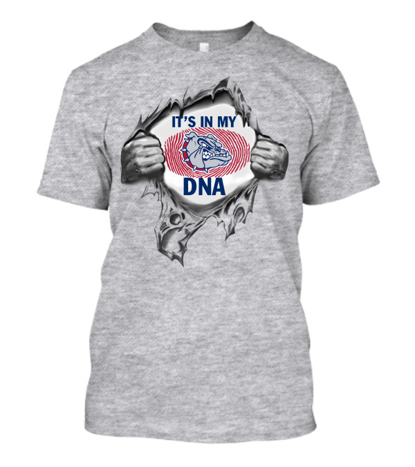 It's In My Dna Gonzaga Bulldogs T-Shirt