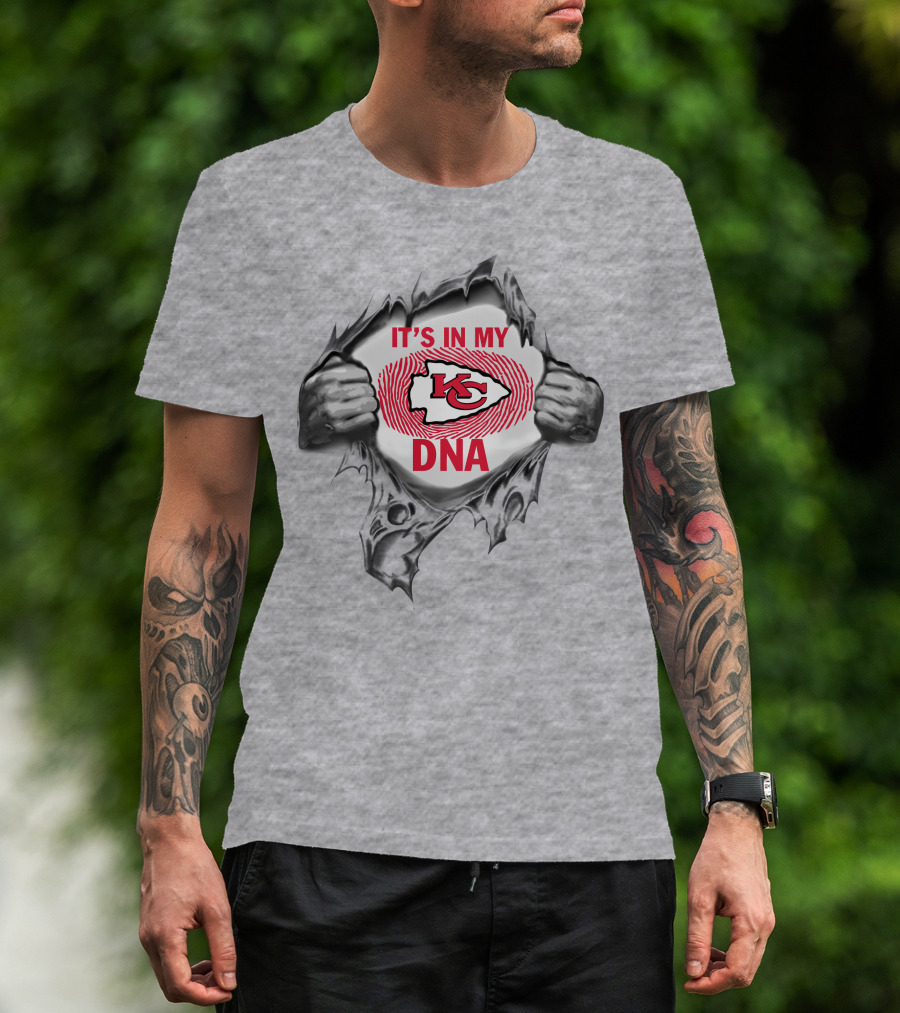It's In My Kansas City Chiefs Dna T-Shirt
