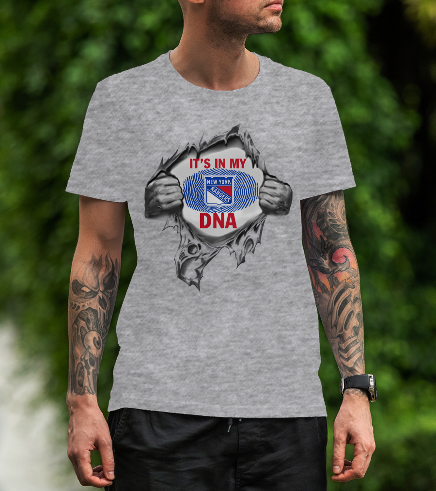 New York Rangers It's In My Dna T-Shirt