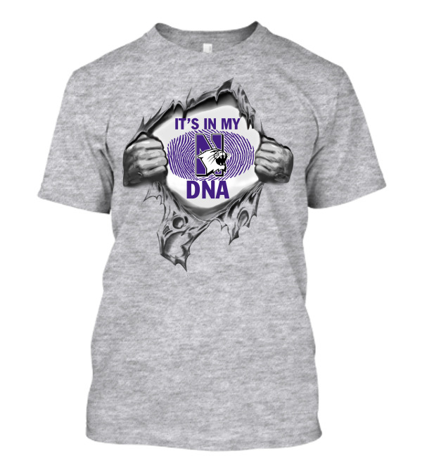 It's In My Dna Northwestern Wildcats T-Shirt