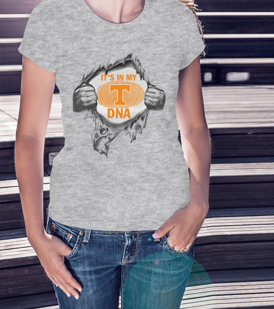 It's In My Tennessee Volunteers Dna T-Shirt