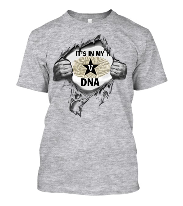 It's In My Vanderbilt Commodores Dna T-Shirt