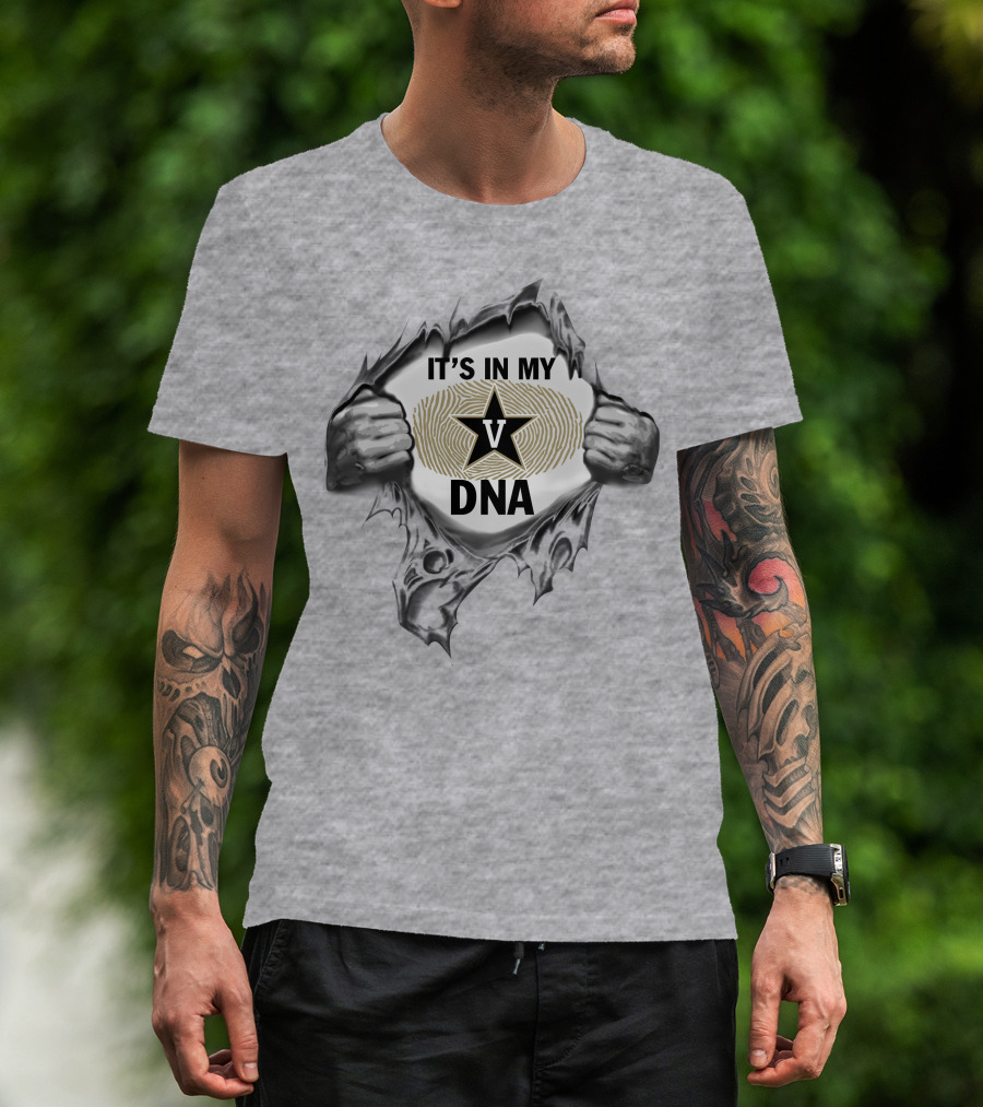 It's In My Vanderbilt Commodores Dna T-Shirt