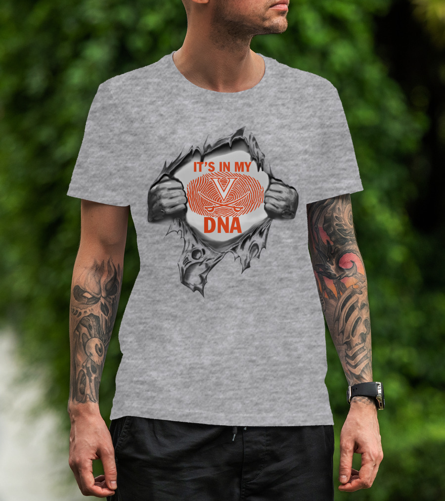 It's In My Virginia Cavaliers Dna T-Shirt