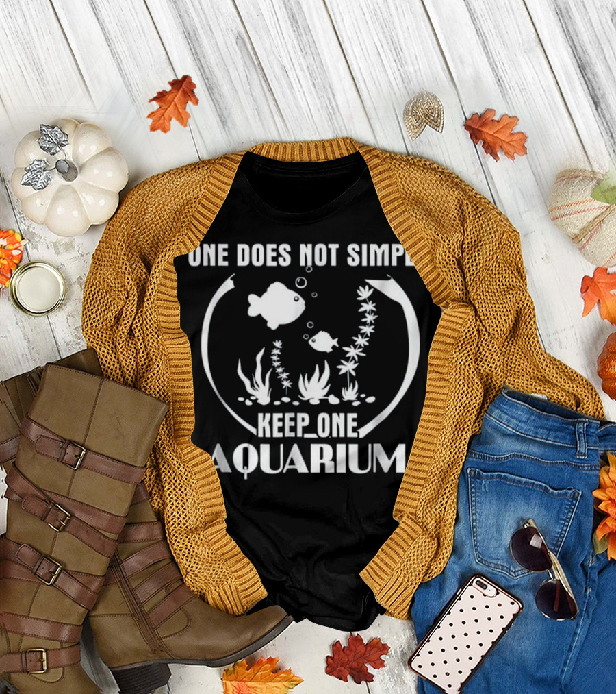 One Does Not Simply Keep One Aquarium Fish Bowl Fans T-Shirt