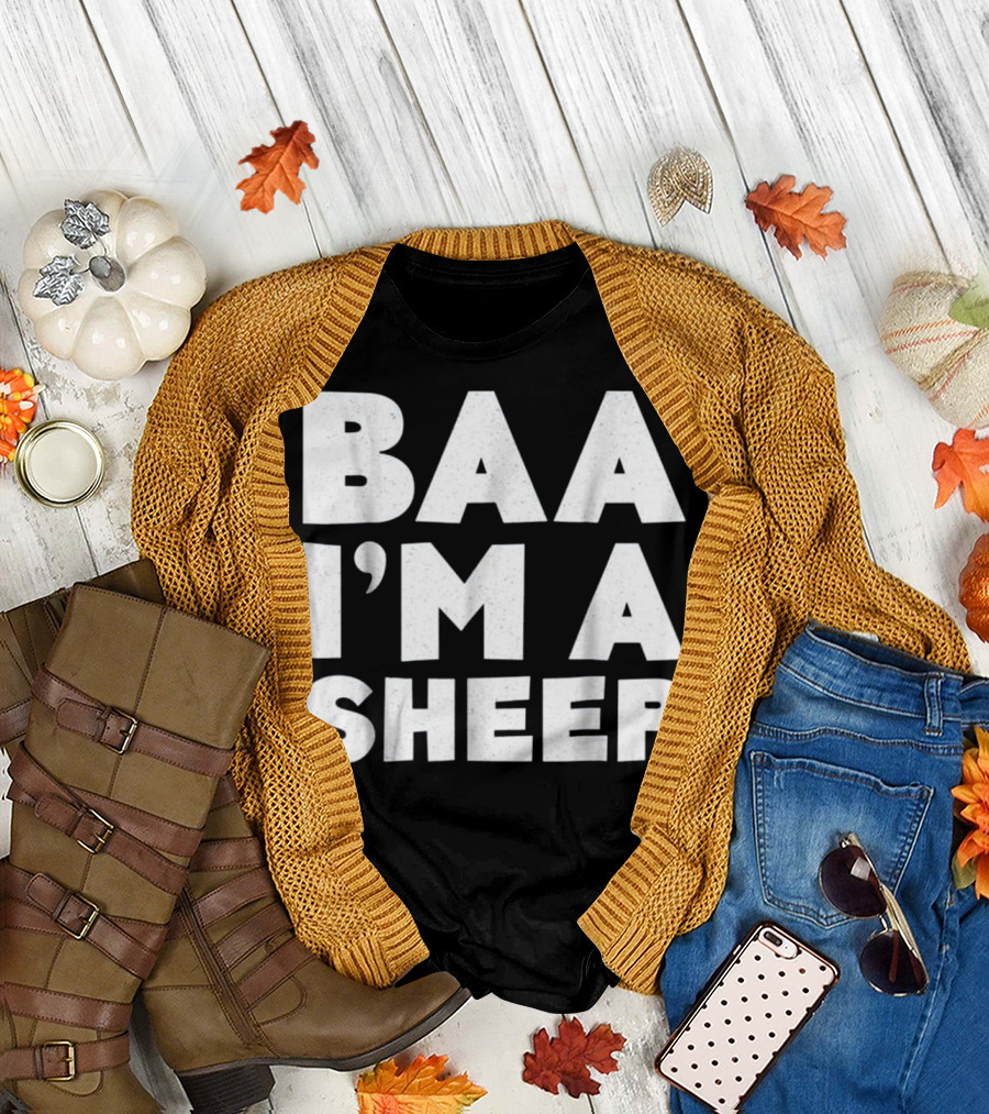 Baa I'm A Sheep Playful T-Shirt