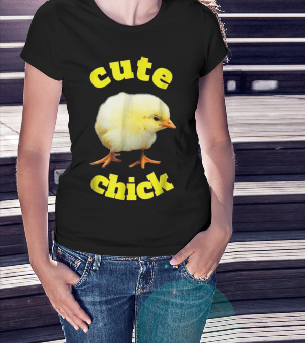 Cute Chick Fluffy Baby Chicken T-Shirt