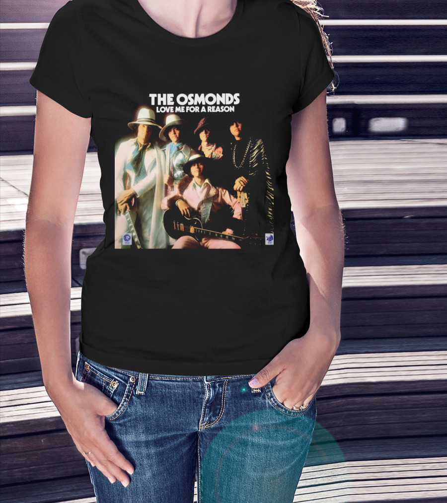 The Osmonds Love Me For A Reason Album Cover Vintage T-Shirt