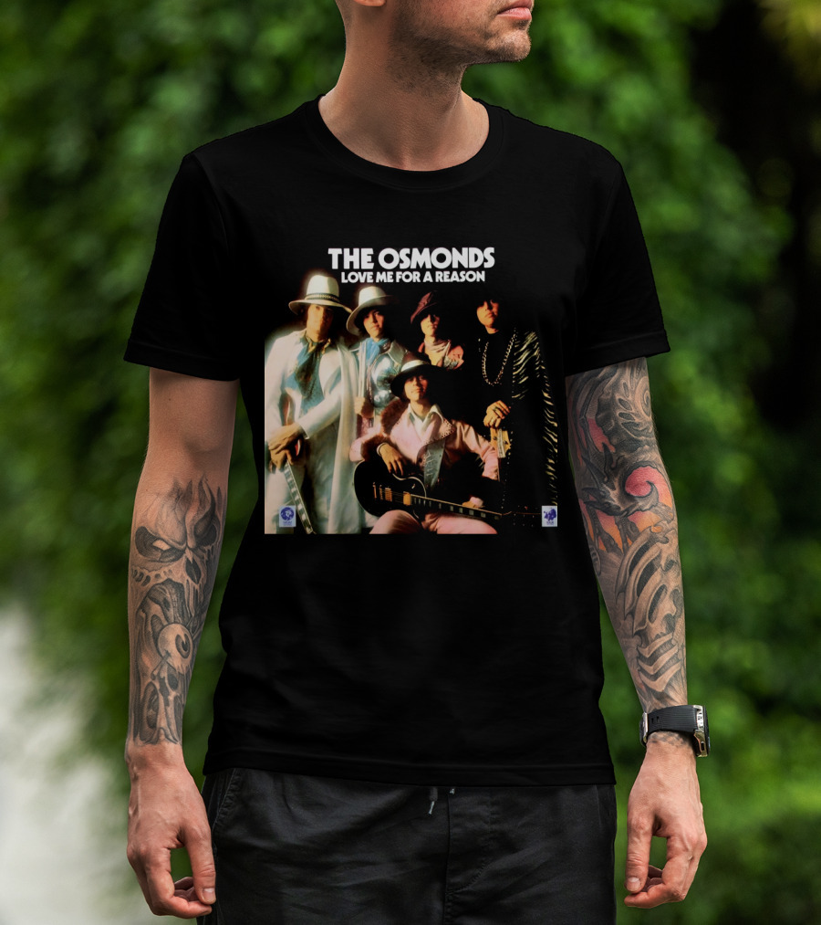 The Osmonds Love Me For A Reason Album Cover Vintage T-Shirt